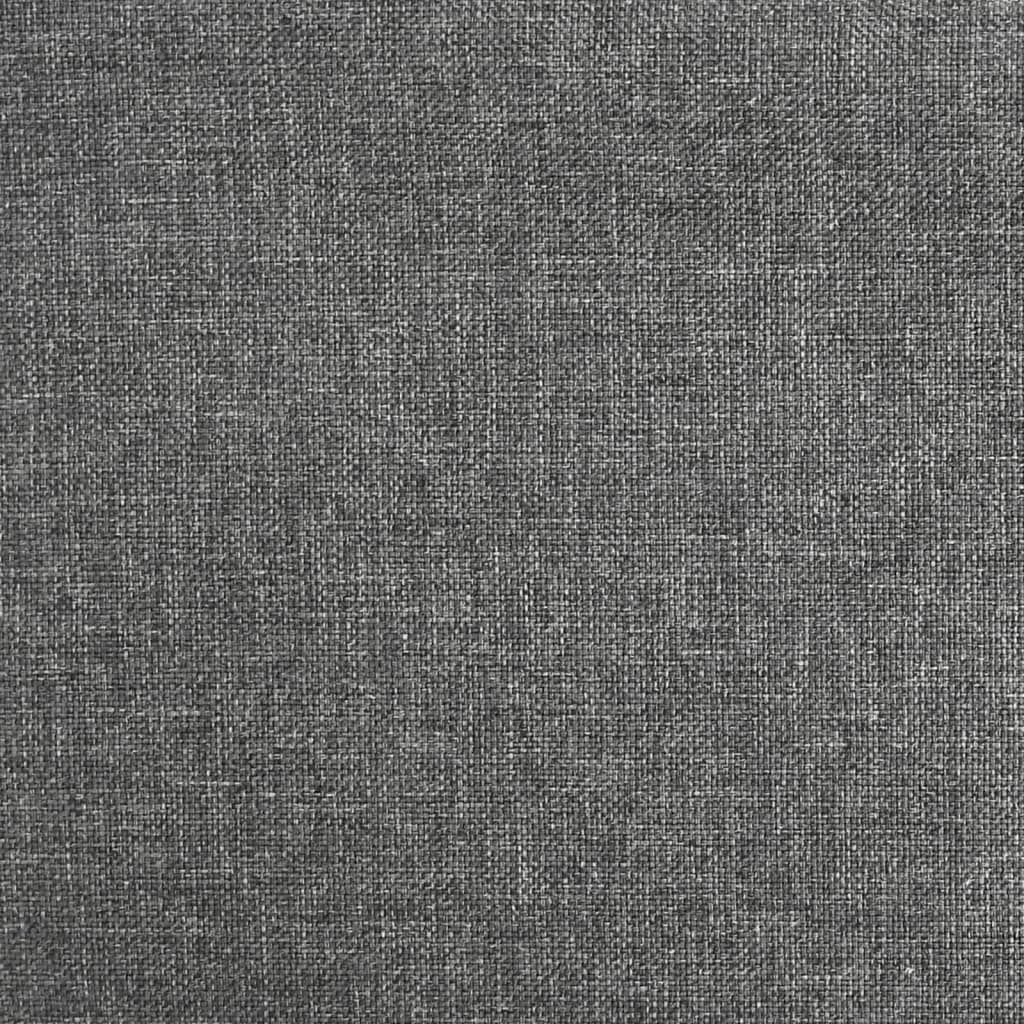 Chaise pivotante de salle à manger Gris foncé Tissu - XIOS