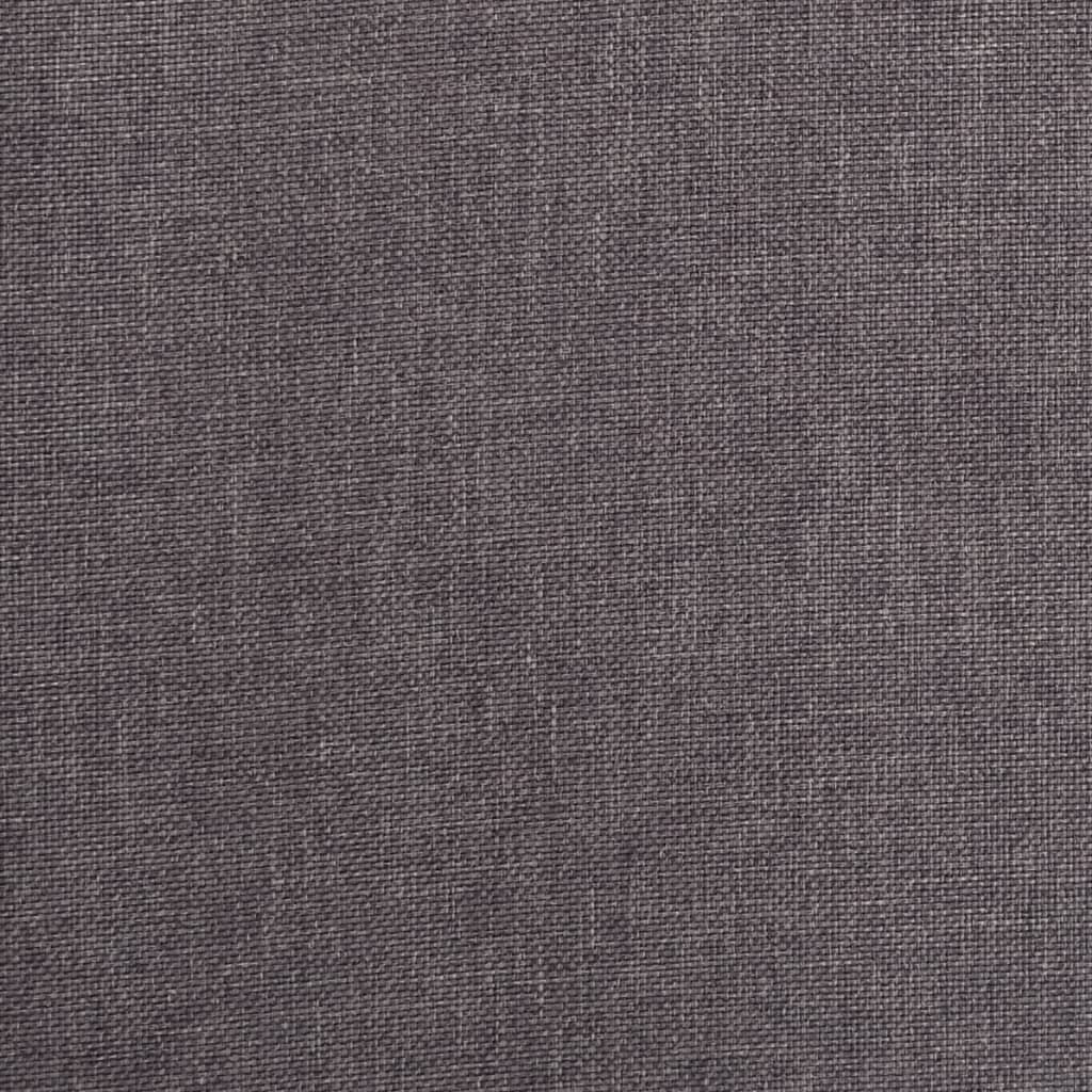 Chaise pivotante de salle à manger Taupe Tissu - XIOS