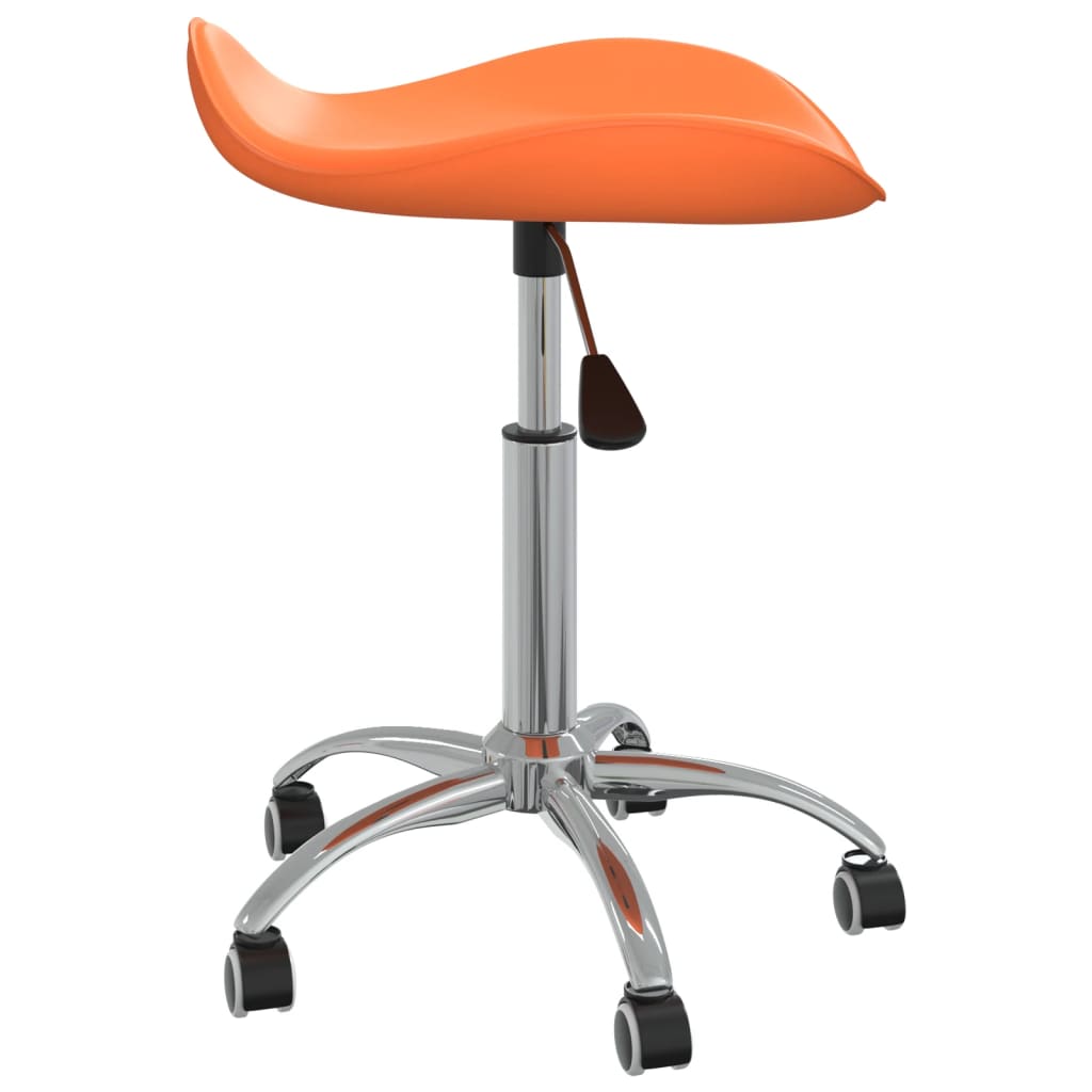 Chaise de bureau Orange Similicuir - XIOS