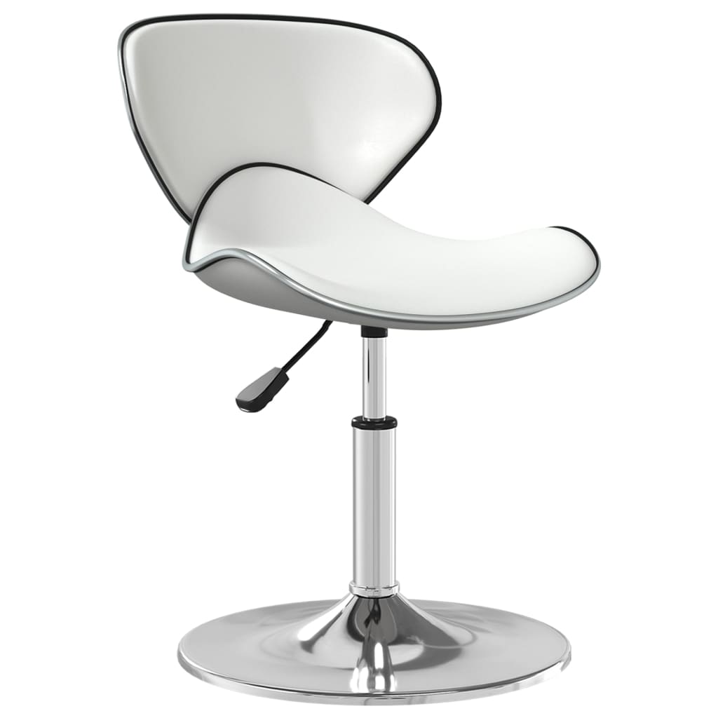 Chaise de salle à manger Blanc Similicuir - XIOS
