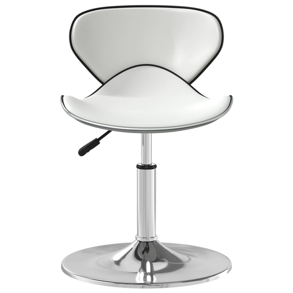 Chaise de salle à manger Blanc Similicuir - XIOS