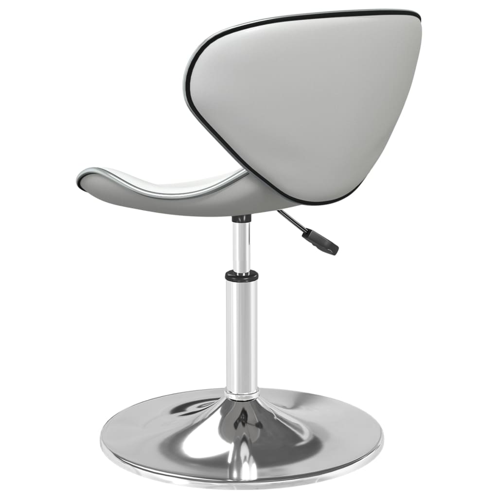 Chaise de salle à manger Blanc Similicuir - XIOS