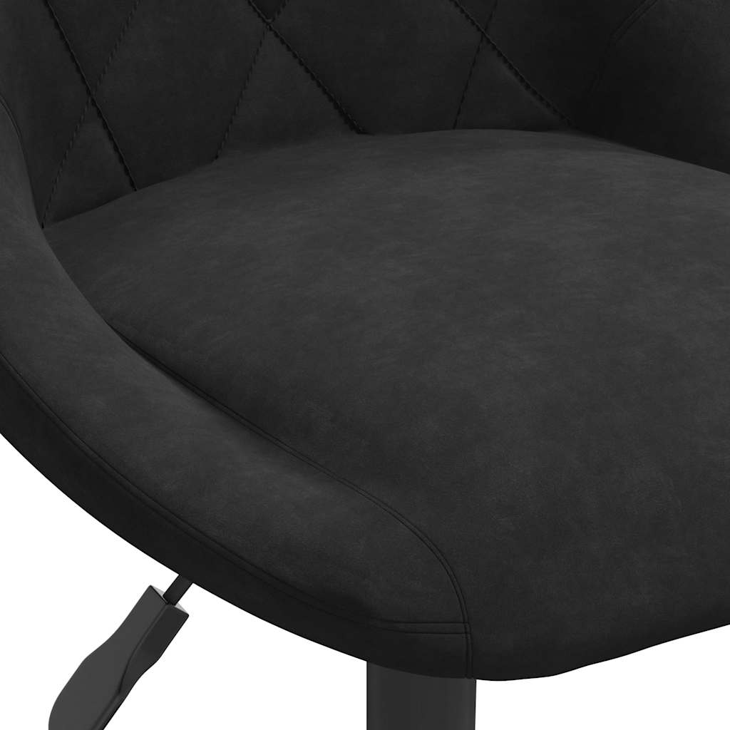 Chaise de salle à manger Noir Velours - XIOS