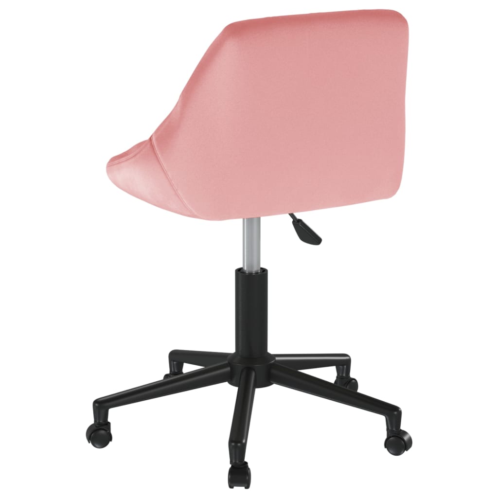 Chaise pivotante de salle à manger Rose Velours - XIOS