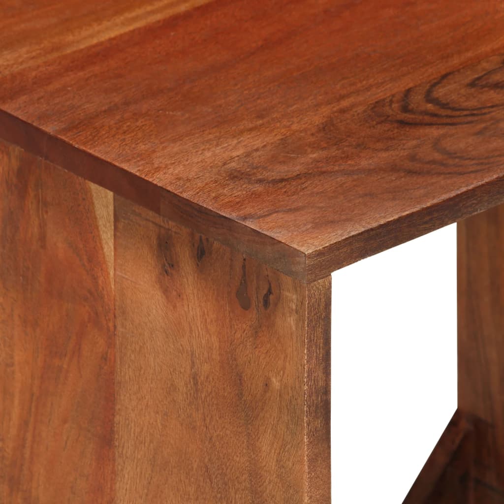 Étagère murale 40x30x40 cm Bois d'acacia solide - XIOS