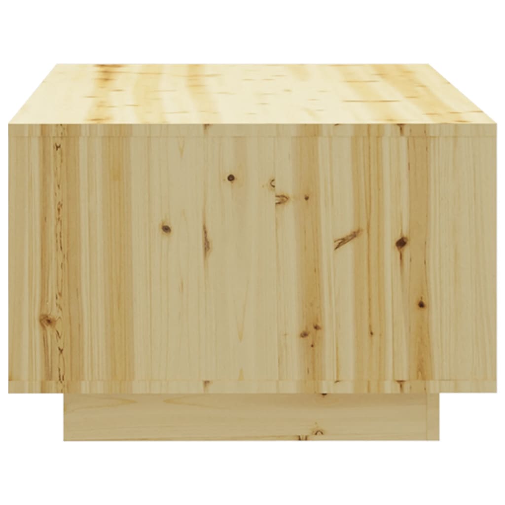 Table basse 110x50x33,5 cm bois de sapin massif - XIOS