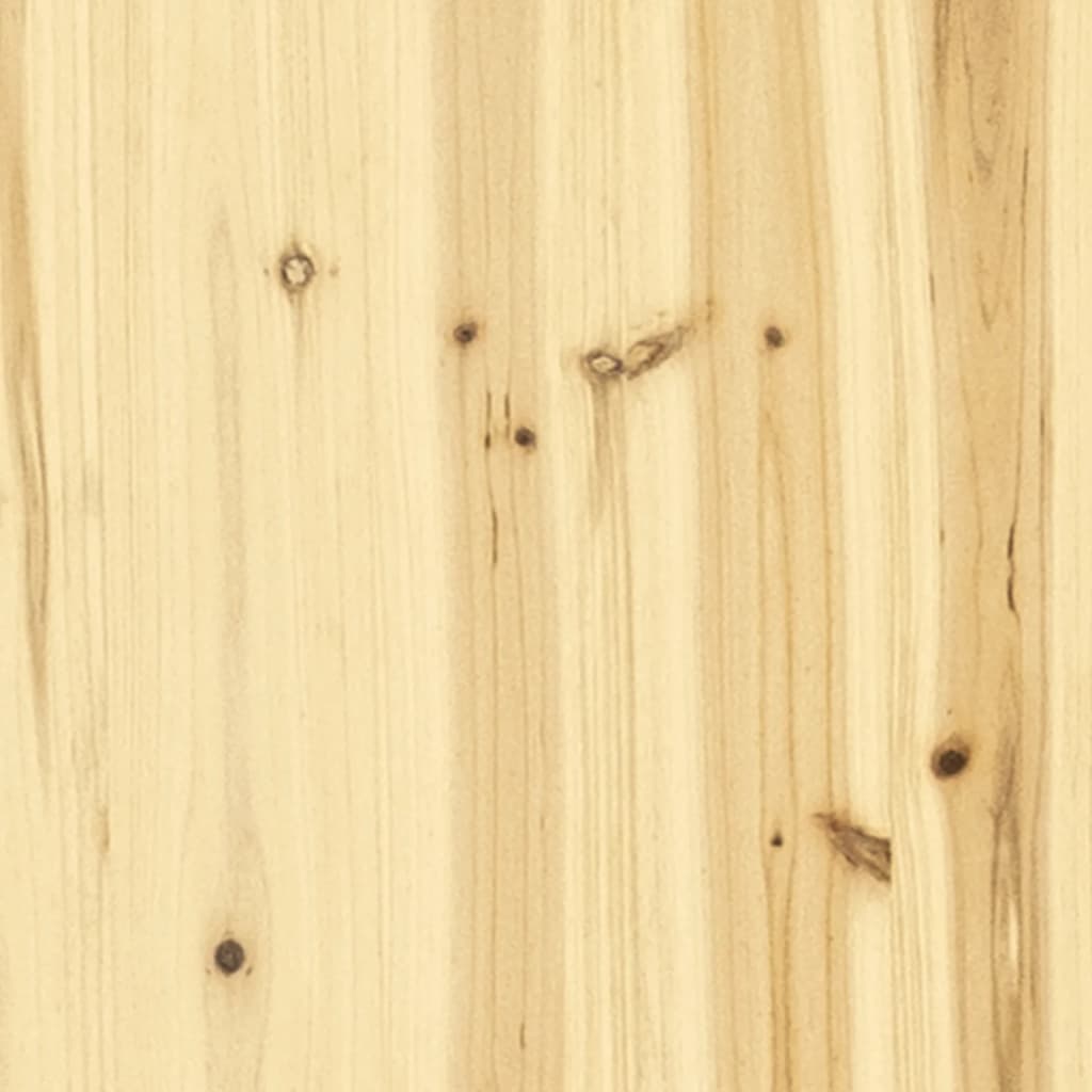 Table basse 110x50x33,5 cm bois de sapin massif - XIOS