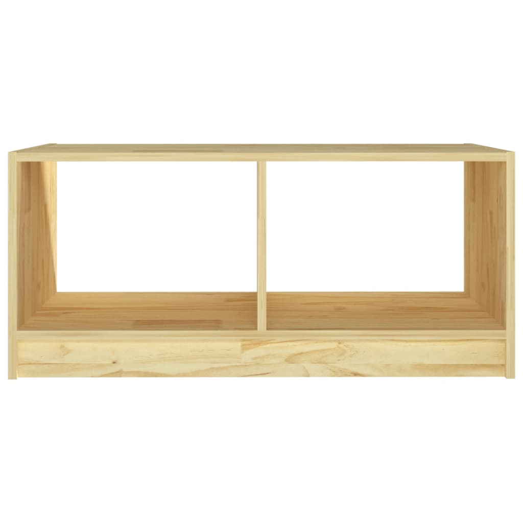 Table basse 75x50x33,5 cm Bois de pin massif - XIOS