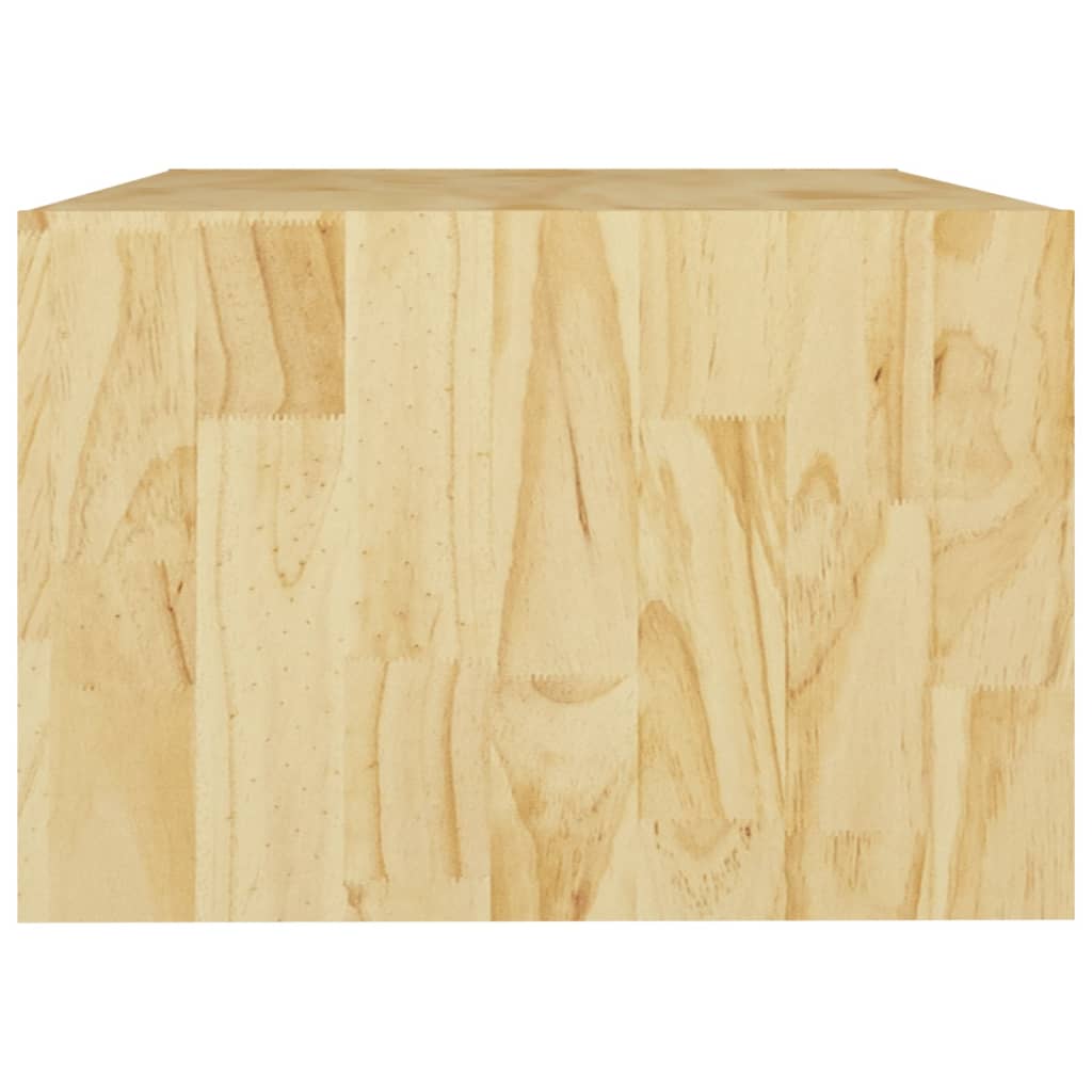 Table basse 75x50x33,5 cm Bois de pin massif - XIOS