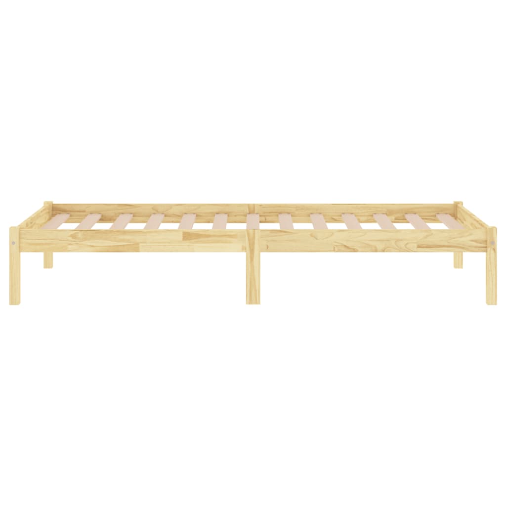 Cadre de lit sans matelas bois massif 90x200 cm - XIOS