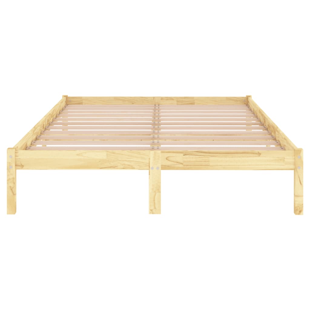 Cadre de lit sans matelas bois massif 140x200 cm - XIOS