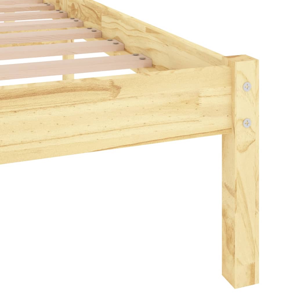 Cadre de lit sans matelas bois massif - XIOS