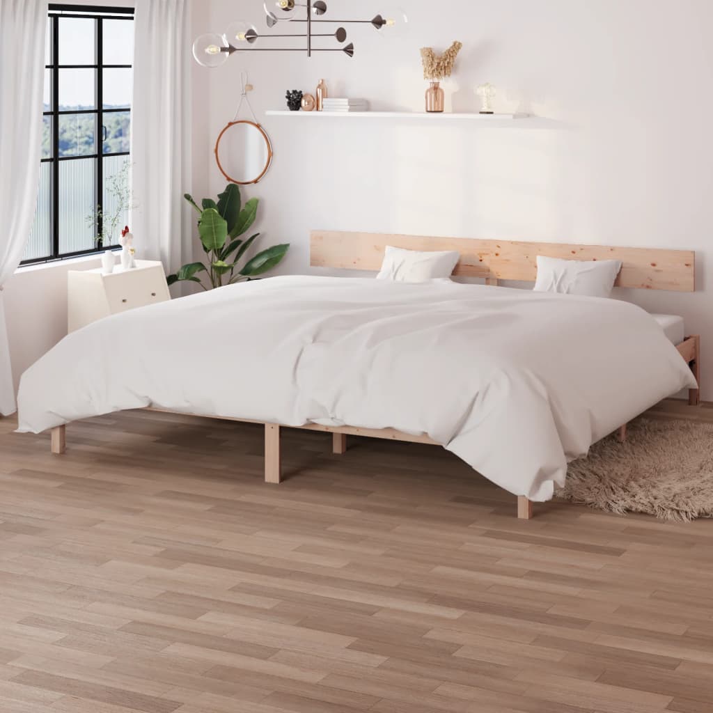 Cadre de lit sans matelas bois massif - XIOS