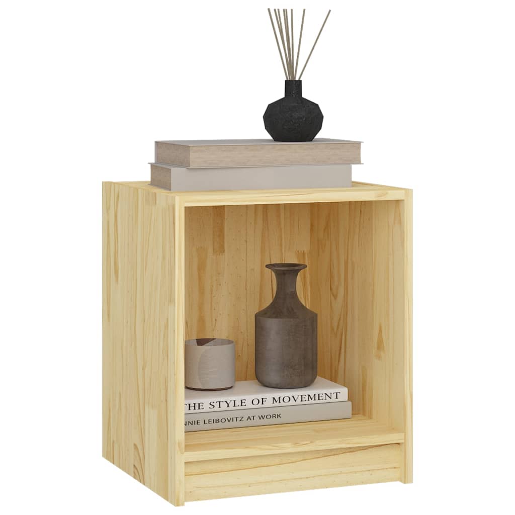 Table de chevet 35,5x33,5x41,5 cm bois de pin massif Tables de chevet vidaXL