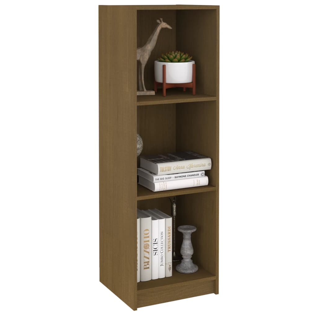 Bibliothèque/Séparateur de pièce Marron miel Bois de pin massif - XIOS
