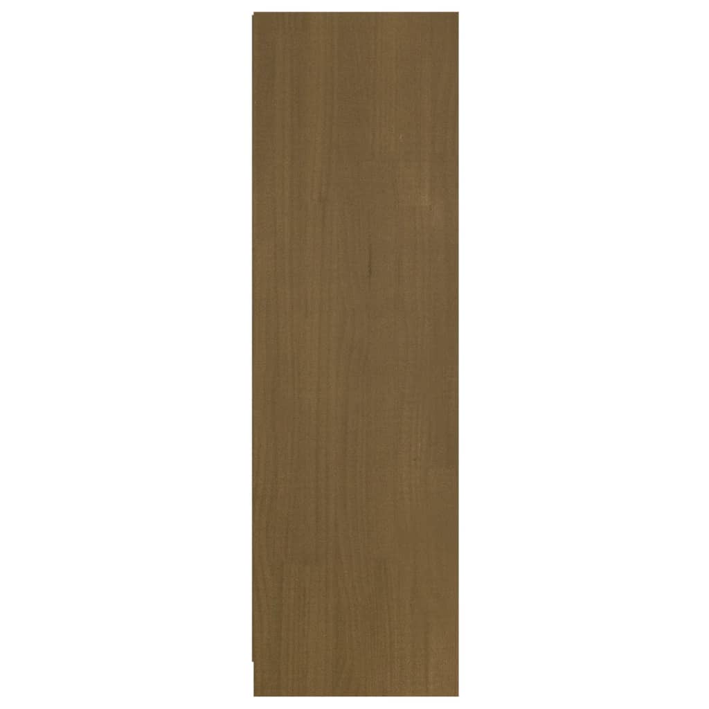 Bibliothèque/Séparateur de pièce Marron miel Bois de pin massif - XIOS
