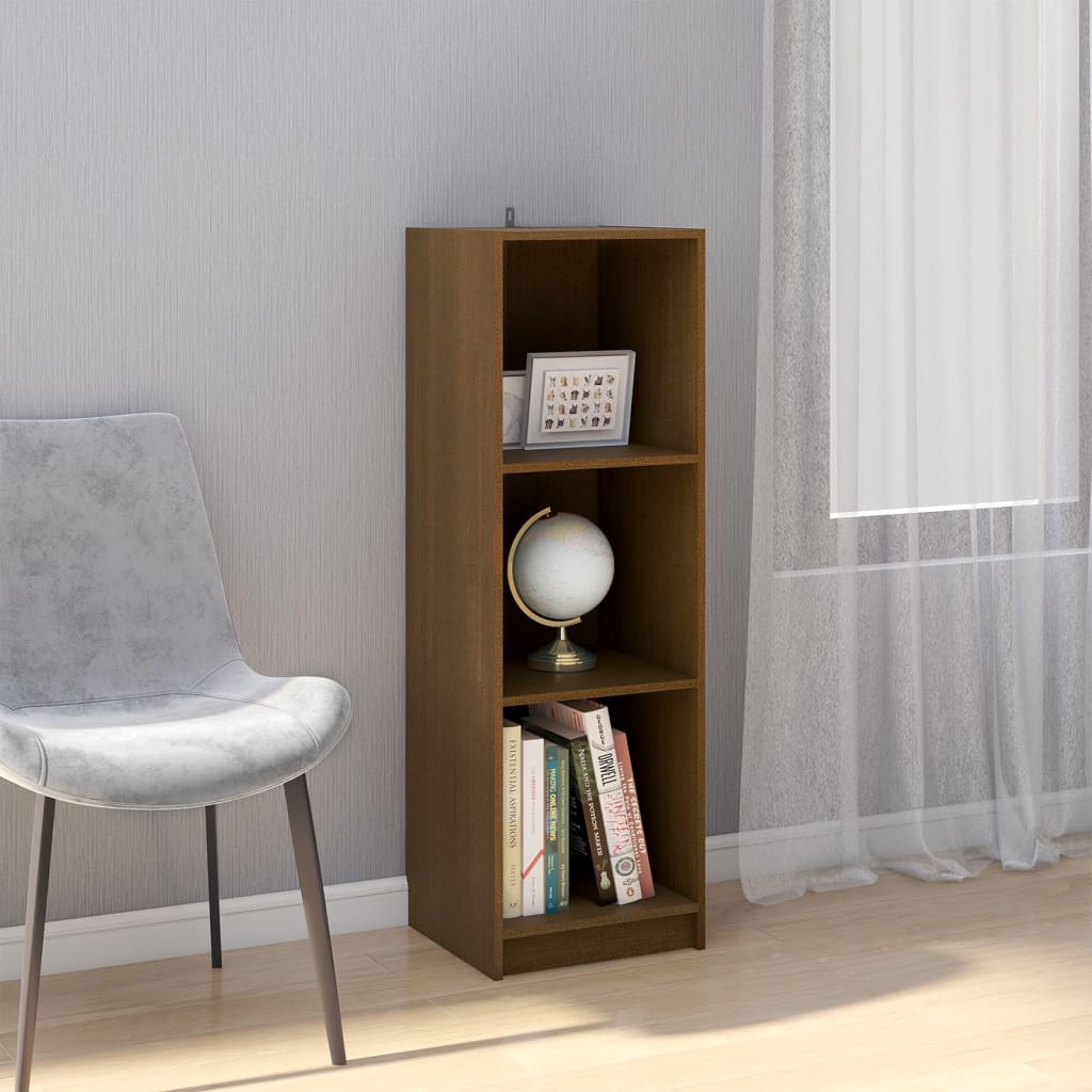 Bibliothèque/Séparateur de pièce Marron miel Bois de pin massif - XIOS