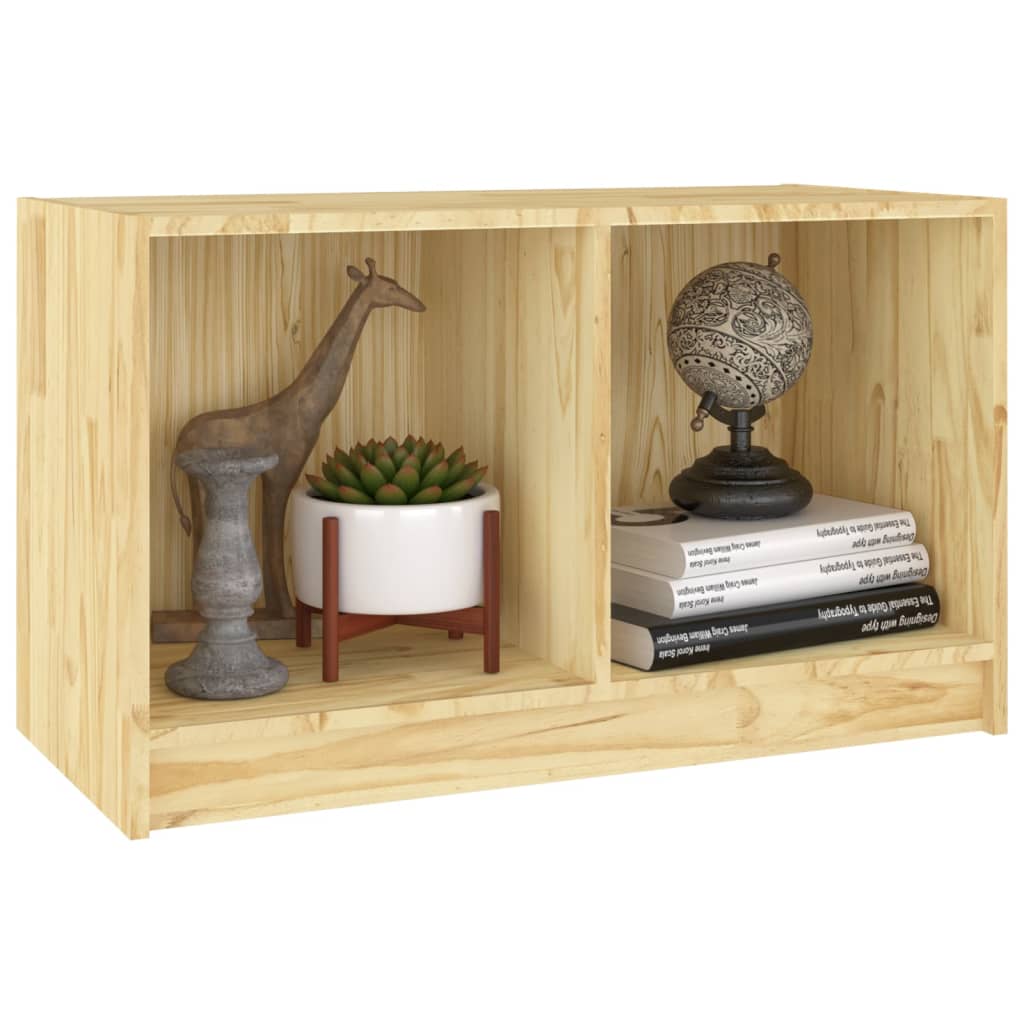 Meuble TV 70x33x42 cm bois de pin massif - XIOS