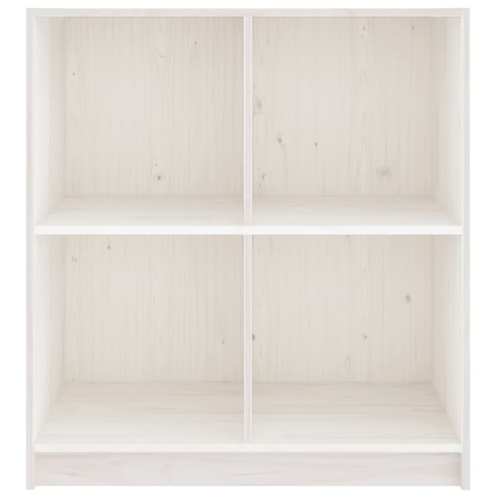 Buffet blanc 70x33x76 cm bois massif de pin - XIOS