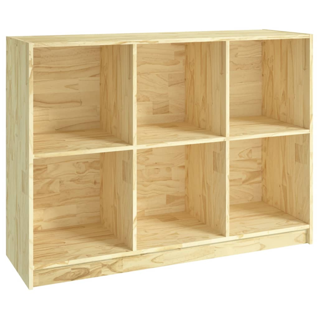Bibliothèque 104x33x76 cm bois de pin massif - XIOS