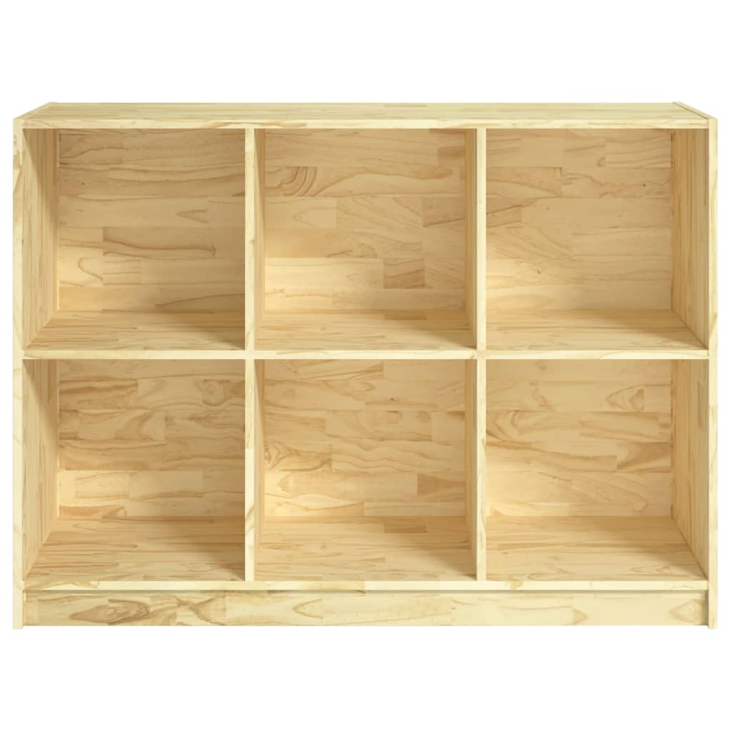 Bibliothèque 104x33x76 cm bois de pin massif - XIOS