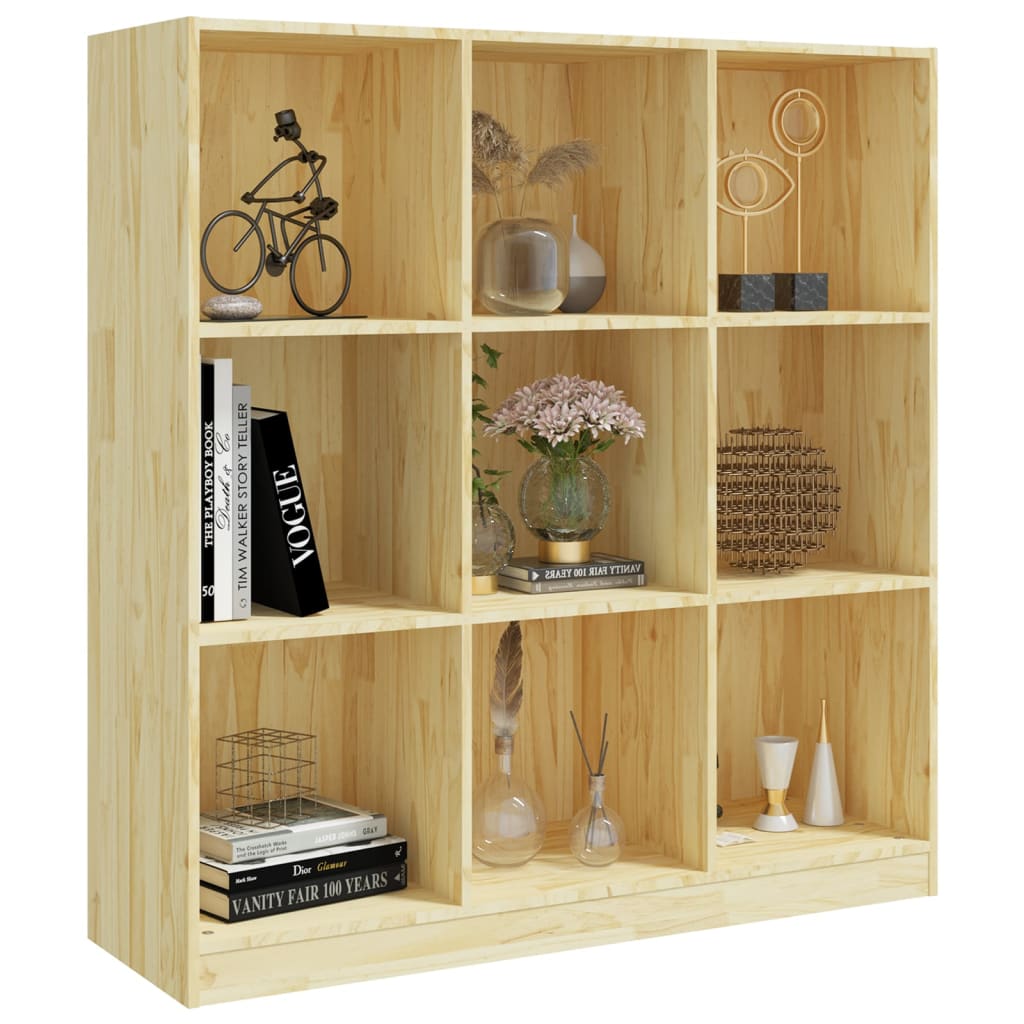 Bibliothèque/Séparateur de pièce 104x33,5x110 cm pin massif - XIOS