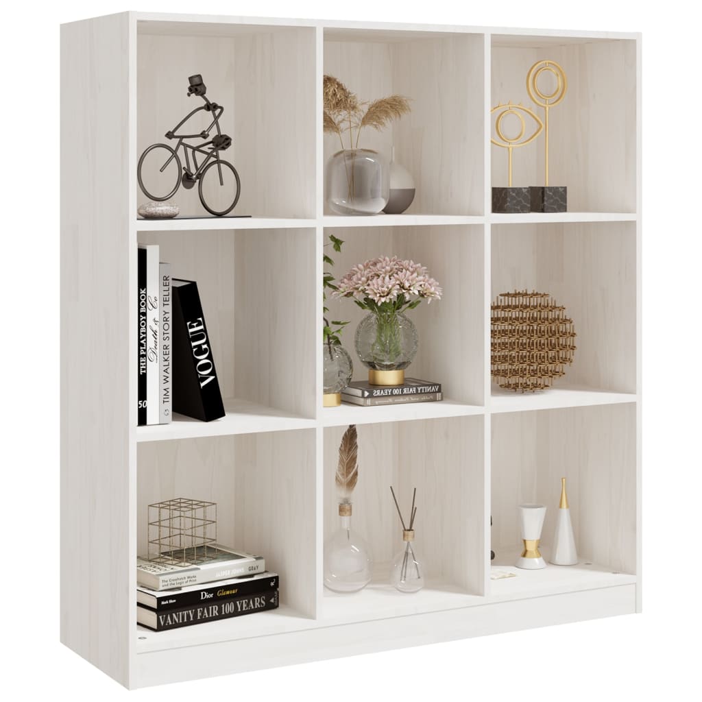 Bibliothèque/Séparateur de pièce 104x33,5x110 cm pin massif - XIOS