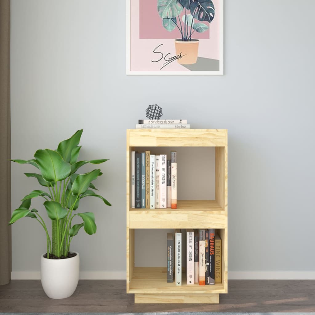 Bibliothèque 40x35x71 cm bois de pin massif - XIOS