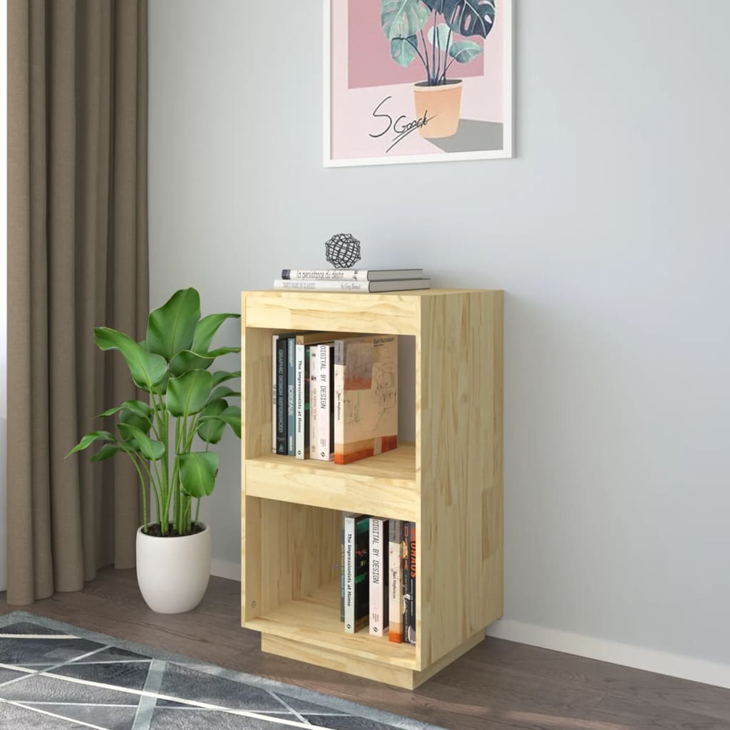 Bibliothèque 40x35x71 cm bois de pin massif - XIOS