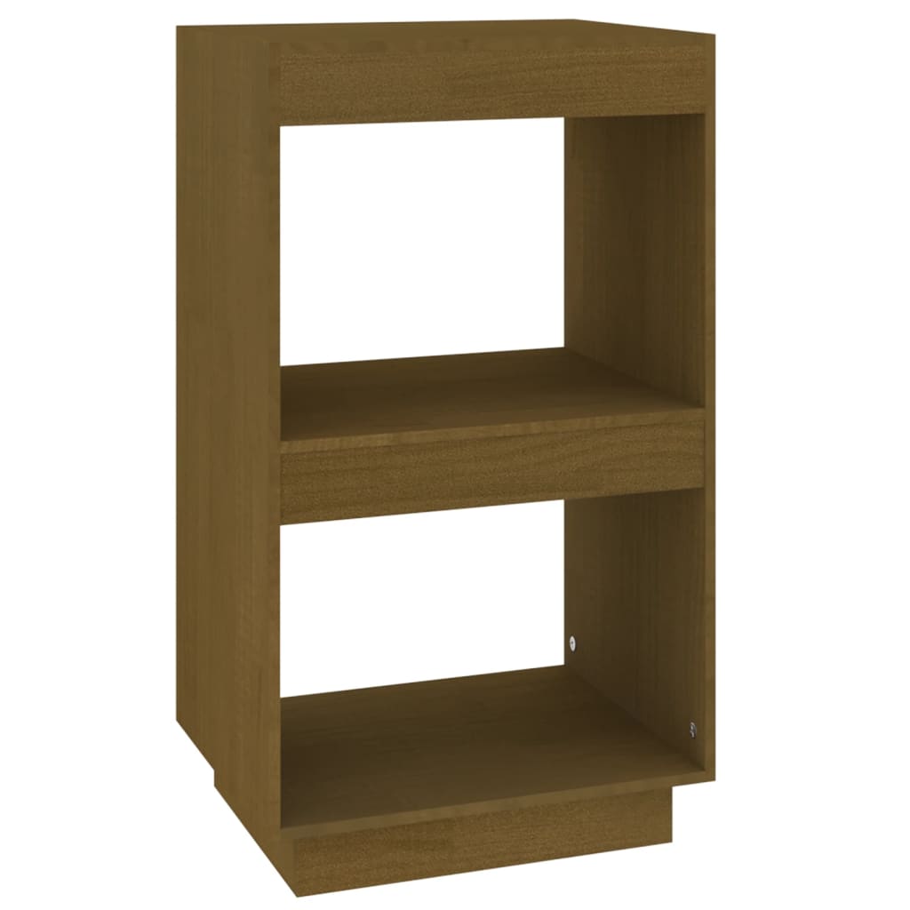 Bibliothèque Marron miel 40x35x71 cm Bois de pin massif - XIOS