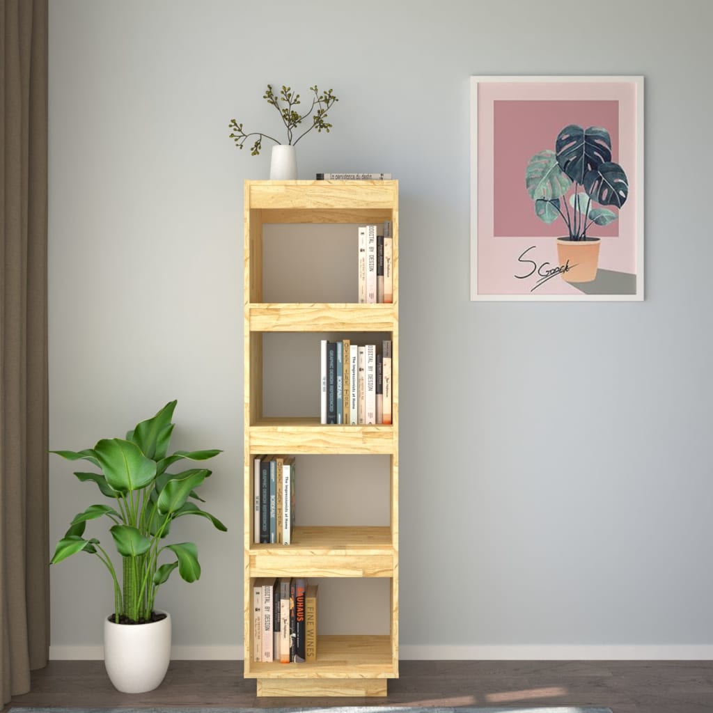 Bibliothèque/Séparateur de pièce 40x35x135 cm pin massif - XIOS