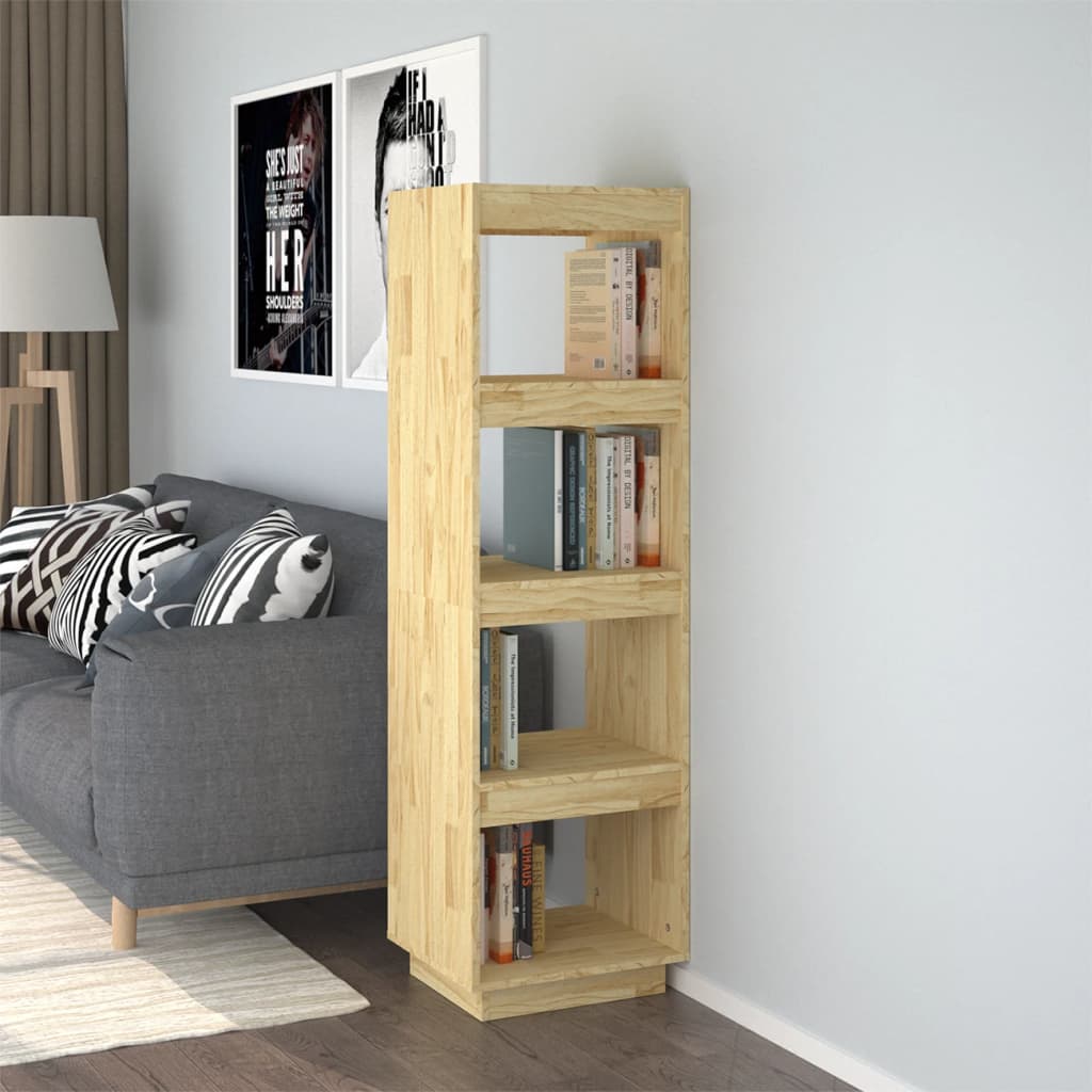 Bibliothèque/Séparateur de pièce 40x35x135 cm pin massif - XIOS