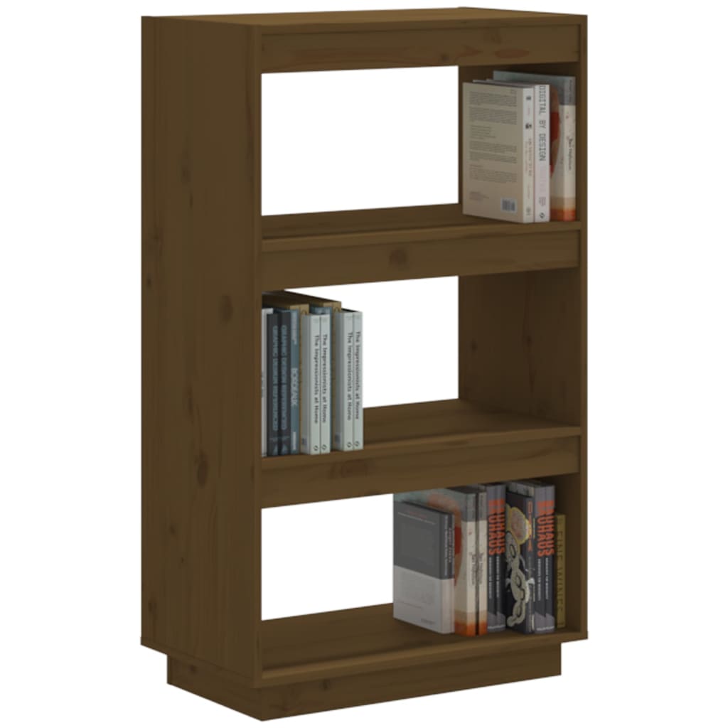 Bibliothèque/Séparateur de pièce Marron miel 60x35x103 cm Pin - XIOS