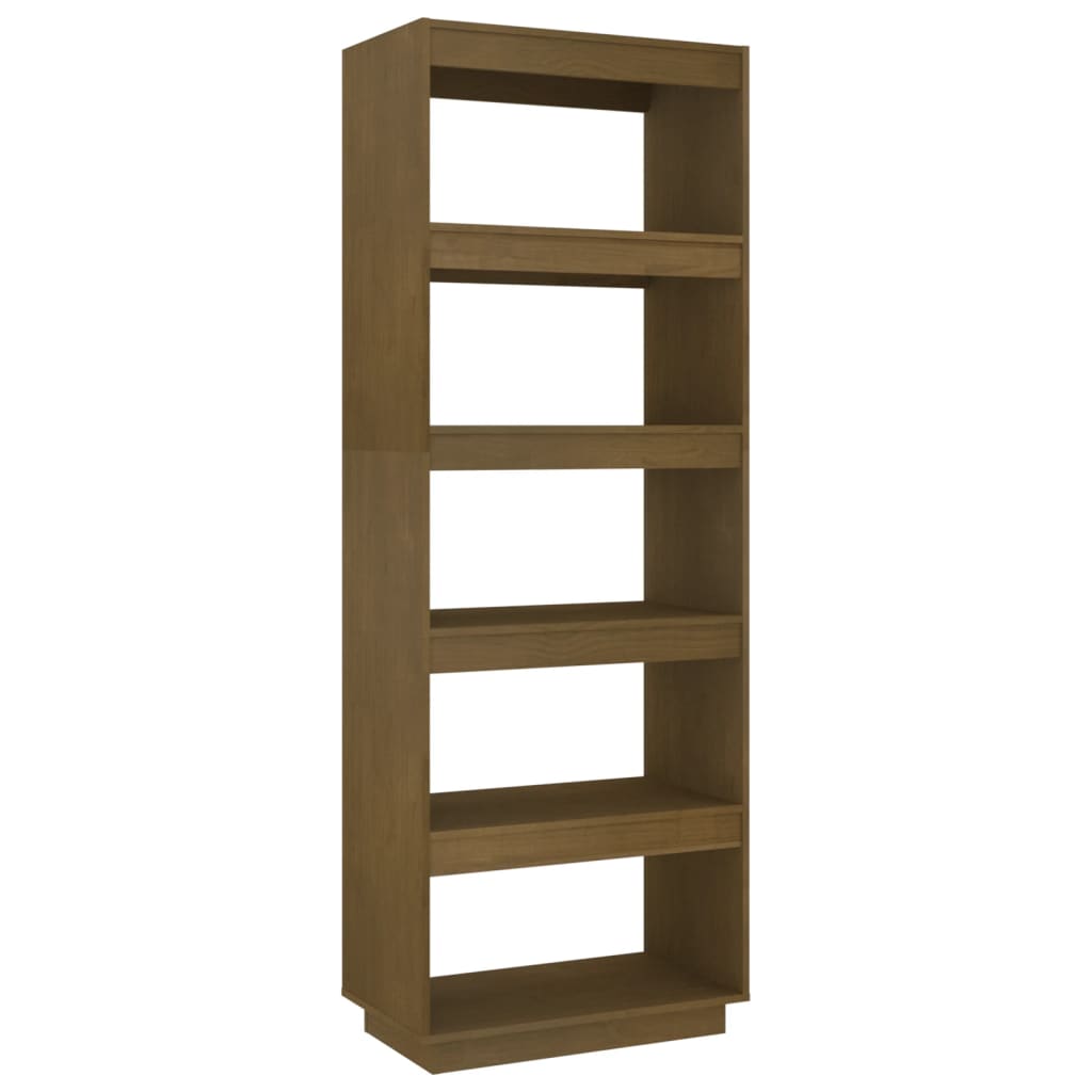 Bibliothèque/Séparateur de pièce Marron miel 60x35x167 cm Pin - XIOS