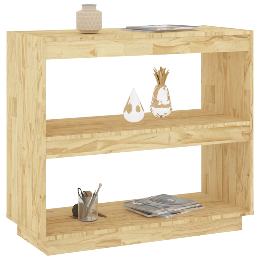 Bibliothèque 80x35x71 cm bois de pin massif - XIOS