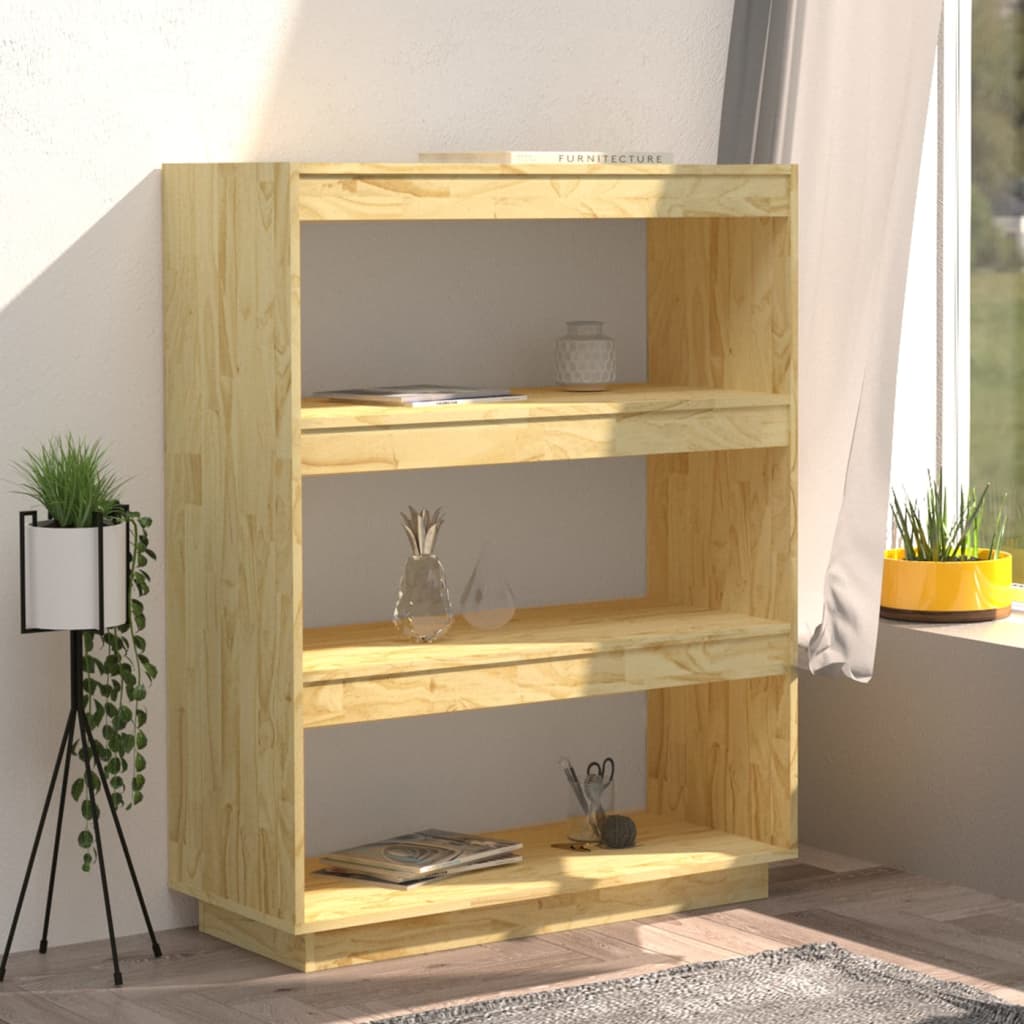 Bibliothèque/Séparateur de pièce 80x35x103cm bois de pin massif Bibliothèques vidaXL