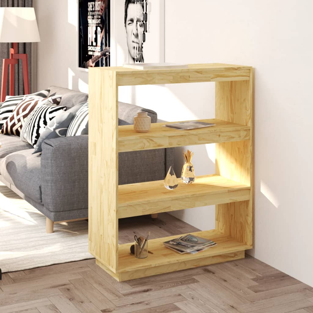 Bibliothèque/Séparateur de pièce 80x35x103cm bois de pin massif Bibliothèques vidaXL