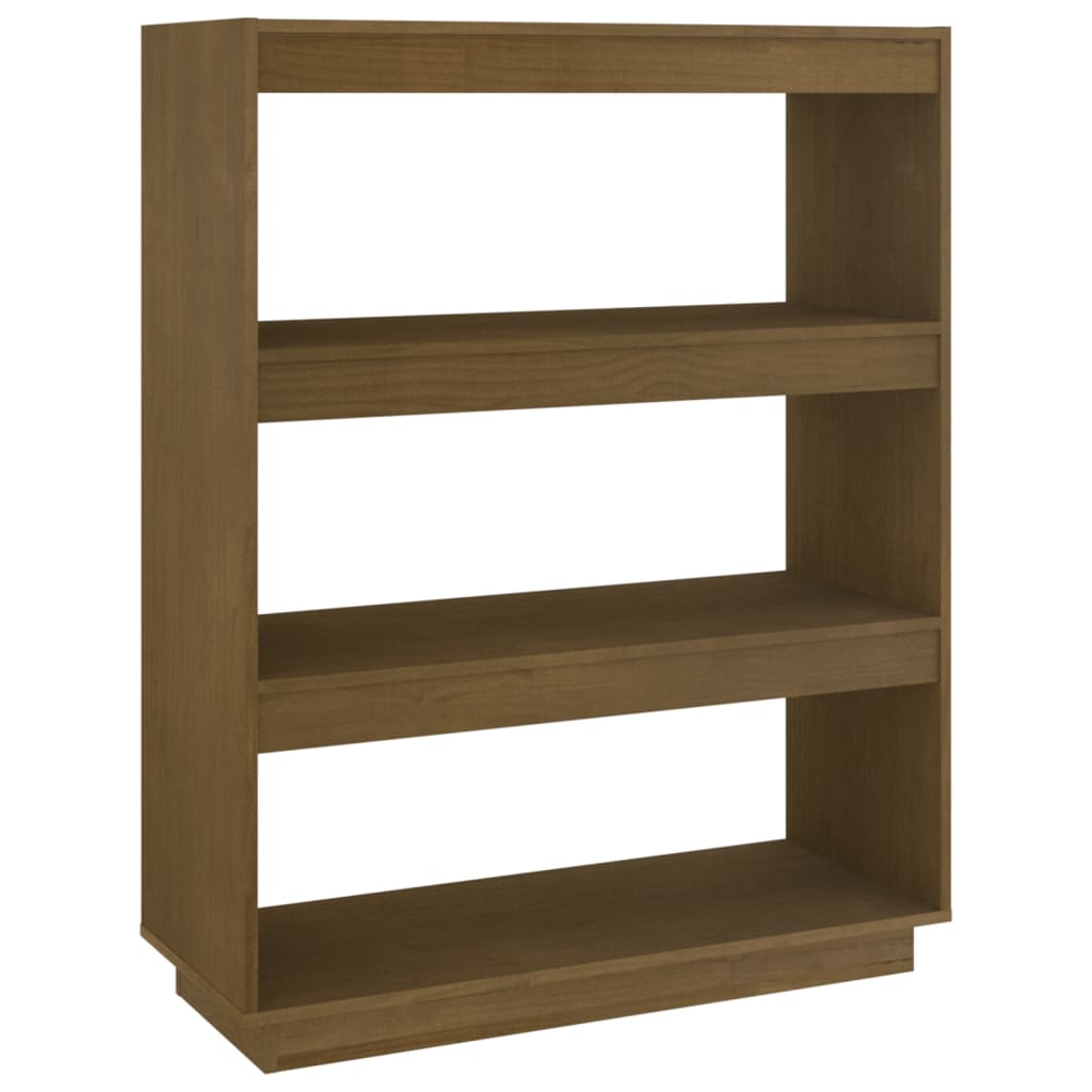 Bibliothèque/Séparateur de pièce Marron miel 80x35x103 cm Pin - XIOS