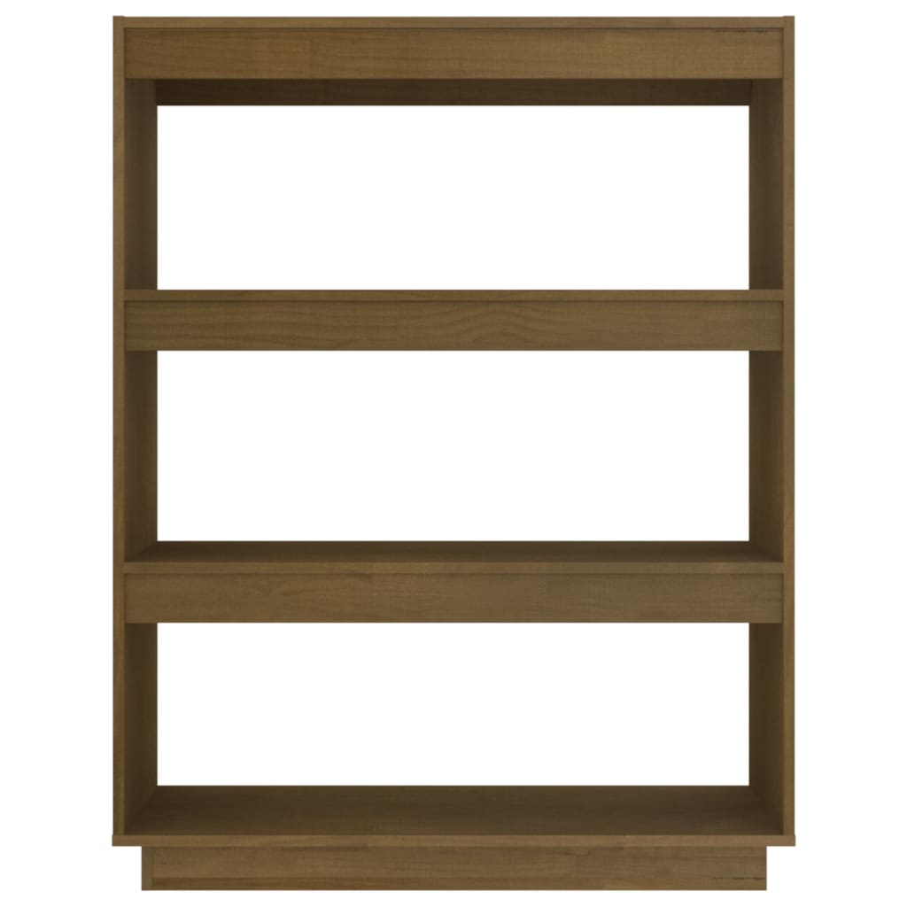 Bibliothèque/Séparateur de pièce Marron miel 80x35x103 cm Pin - XIOS
