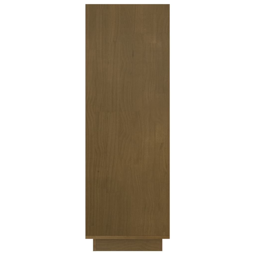 Bibliothèque/Séparateur de pièce Marron miel 80x35x103 cm Pin - XIOS