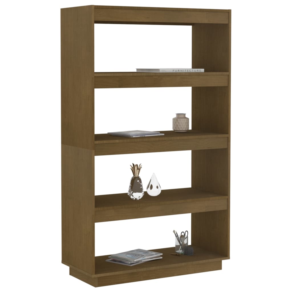 Bibliothèque/Séparateur de pièce Marron miel 80x35x135 cm Pin - XIOS
