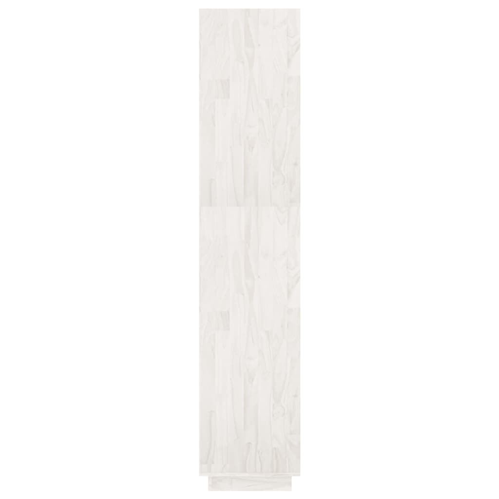 Bibliothèque/Séparateur de pièce Blanc 80x35x167 cm Pin massif - XIOS