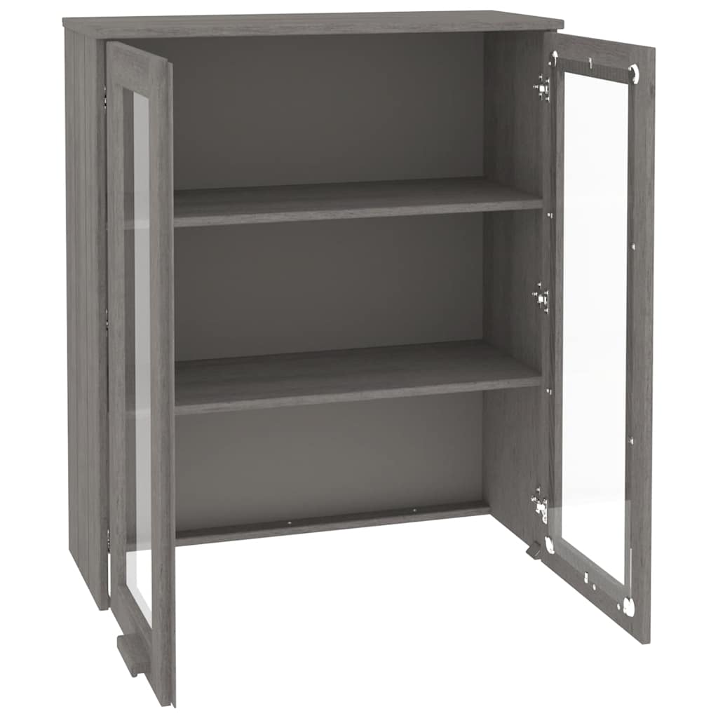 Dessus de buffet HAMAR Gris clair 85x35x100 cm Bois de pin - XIOS