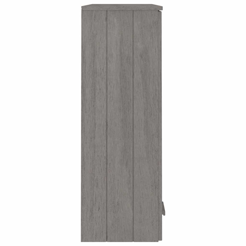 Dessus de buffet HAMAR Gris clair 85x35x100 cm Bois de pin - XIOS