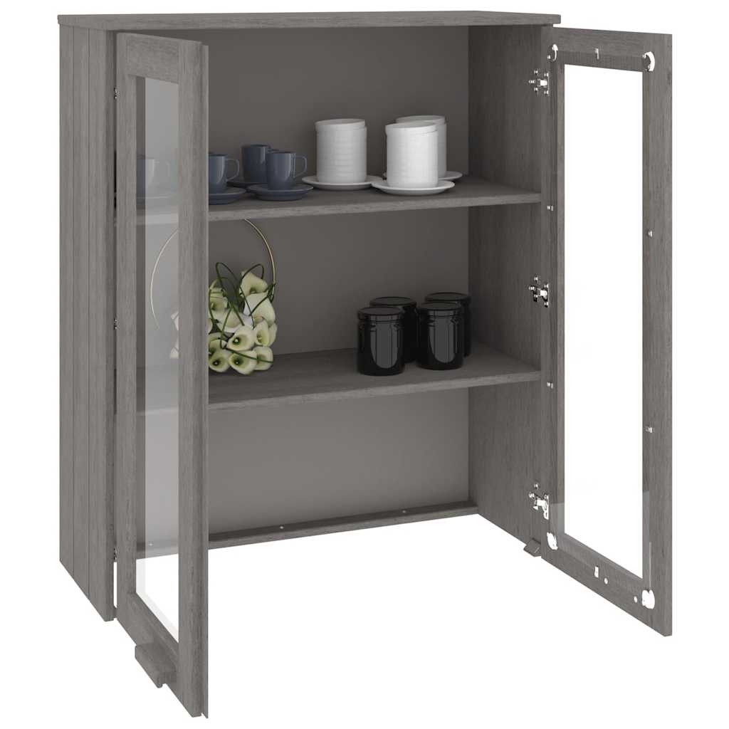 Dessus de buffet HAMAR Gris clair 85x35x100 cm Bois de pin - XIOS