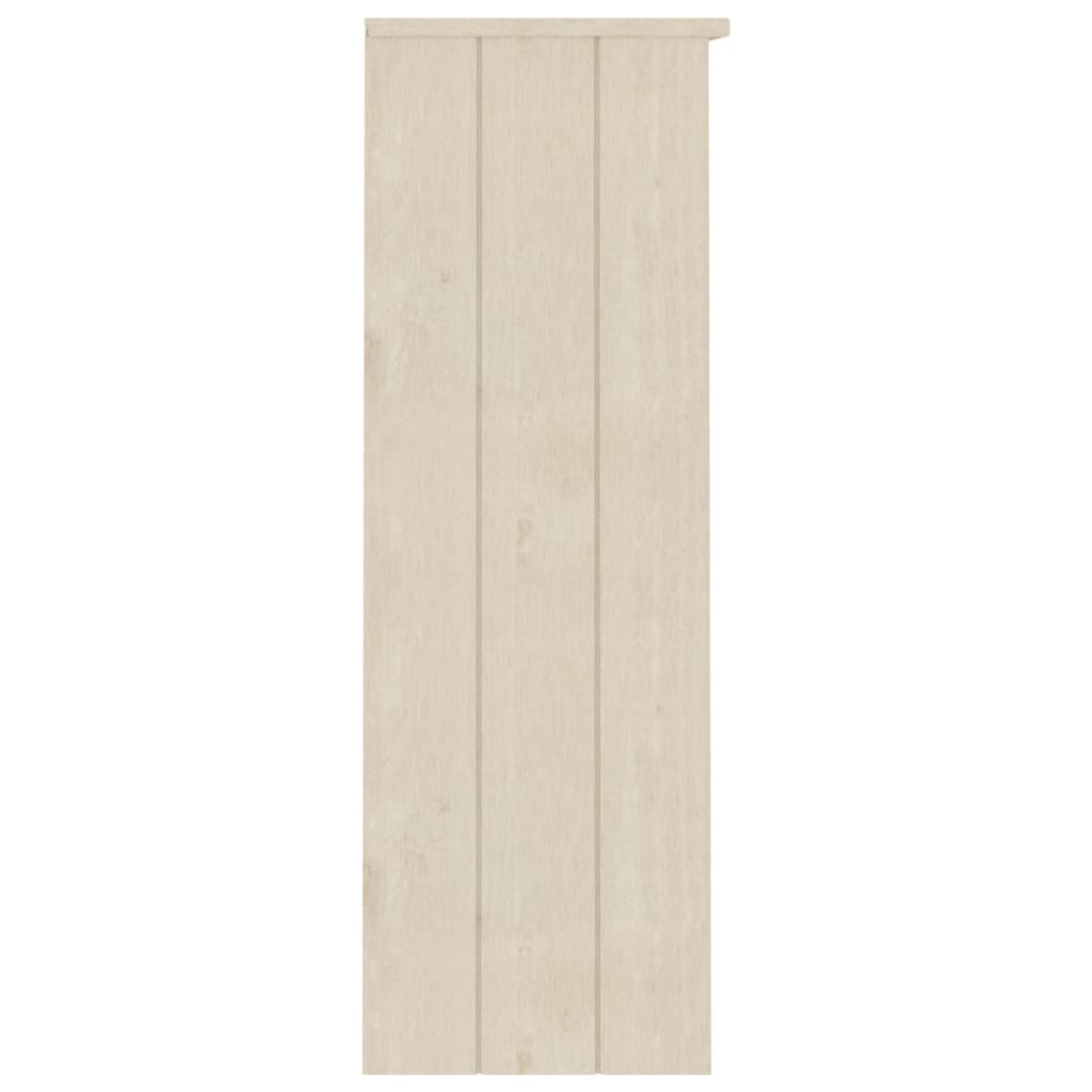 Dessus de buffet HAMAR Marron miel 85x35x100 cm Bois de pin - XIOS