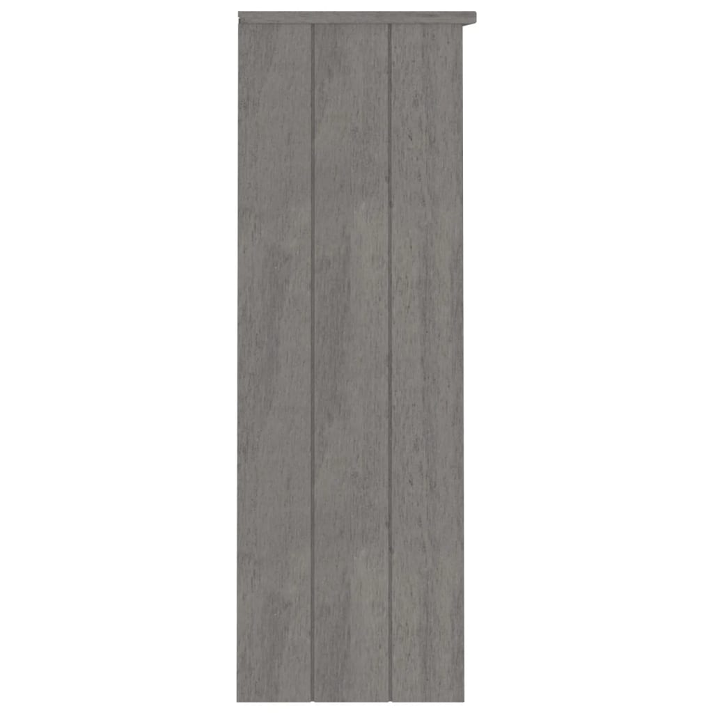 Dessus de buffet HAMAR Gris clair 85x35x100 cm Bois de pin - XIOS