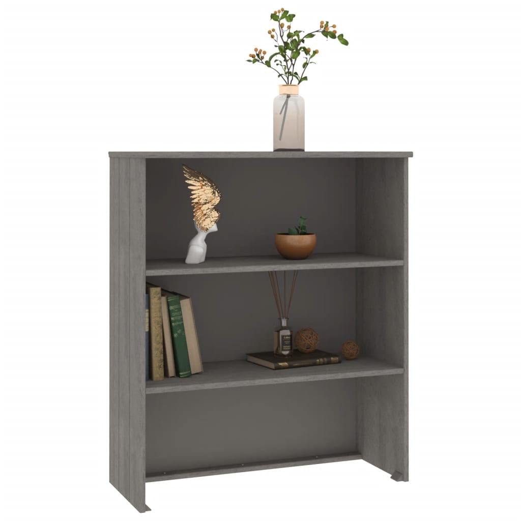 Dessus de buffet HAMAR Gris clair 85x35x100 cm Bois de pin - XIOS