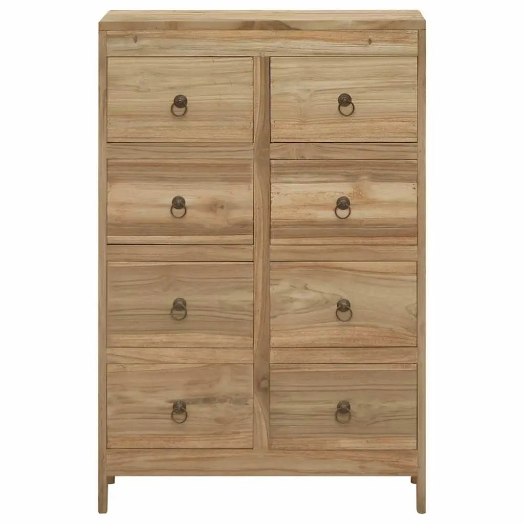 Commode 55x30x90 cm Bois massif de teck - XIOS