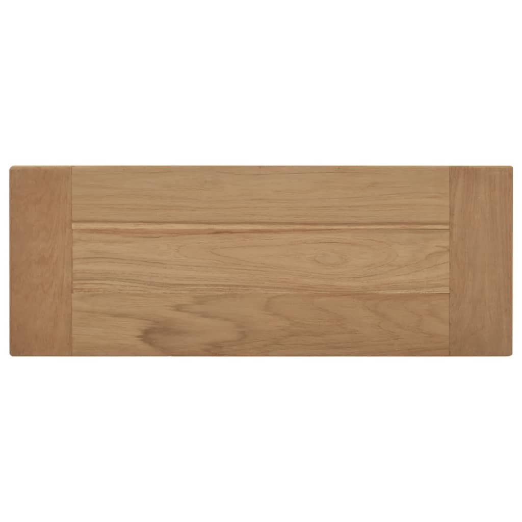Banc 80 cm Bois massif de teck Bancs de cuisine & salle à manger vidaXL
